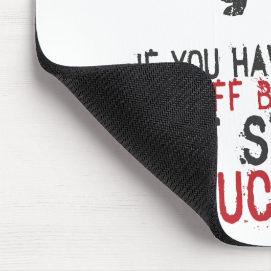 Staffordshire-Bullterrier Mousepad (Ecke)