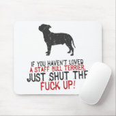 Staffordshire-Bullterrier Mousepad (Mit Mouse)