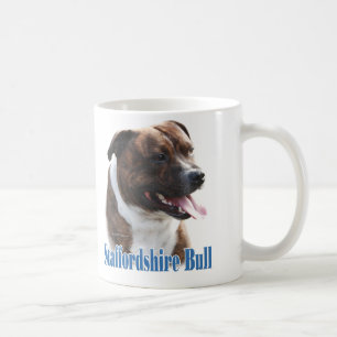 Staffordshire-Bullterrier-Name Kaffeetasse
