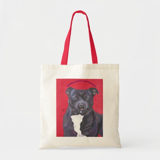 Staffordshire-Bullterriertasche Tragetasche (Vorne)