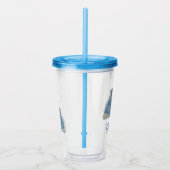 Staffordshire Dogs Blue Ginger Jars Acryltrinkbecher (Rechts)