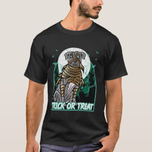 Staffordshire Happy Halloween Costume Mummie Long T-Shirt