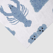 Staffordshire Hogs Lobster Ginger Jars Seidenpapier (Ausschnitt)