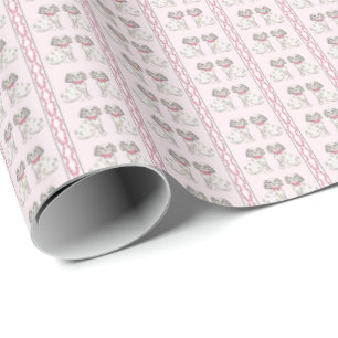 Staffordshire-Hund-Verpackungspapier Geschenkpapier