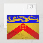 Staffordshire Postkarte (Vorne/Hinten)