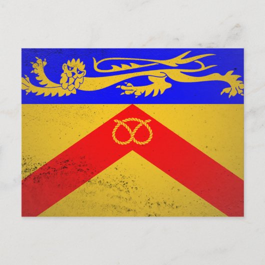 Staffordshire Postkarte (Vorderseite)