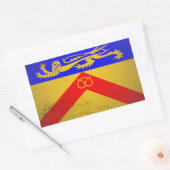 Staffordshire Rechteckiger Aufkleber (Umschlag)