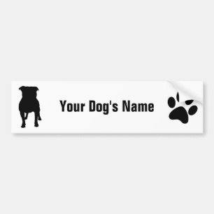 Staffordshire Terrier ス タ ド ォ フ ・シブ Autoaufkleber