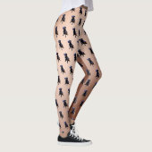 Staffordshire Terrier Oil Paint, Ladys Leggings (Rechts)