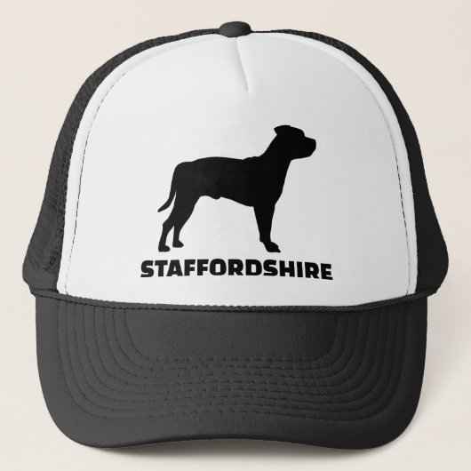 Staffordshire Terrier Truckerkappe (Vorderseite)