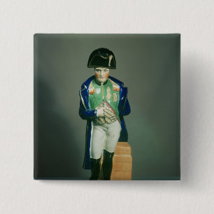 Staffordshire-Zahl von Napoleon Bonaparte Button