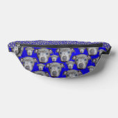 Staffy Bull Terrier Puppy Pattern, Bauchtasche (Ablage )