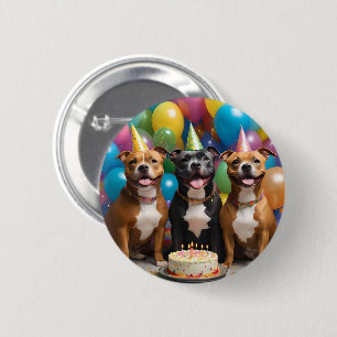 Staffy Celebration: Eine Geburtstagsparty mit Kuch Button