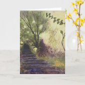 Staffy Compassion Card Karte (Gelbe Blume)