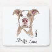 Staffy Liebe - Zani Mo Protection Mousepad (Vorne)