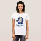 Staffy Mom Tee – Staffordshire Bull Terrier Art (Vorne ganz)
