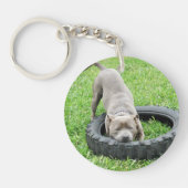 Staffy One Chomp oder Two, Schlüsselanhänger (Vorderseite)