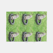 Staffy Playtime Small Fleece Blanket. (Vorderseite (Horizontal))