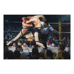 Stag an Sharkey's (1909) von George Wesley Bellows Fotodruck