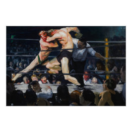 Stag an Sharkey's (1909) von George Wesley Bellows Poster