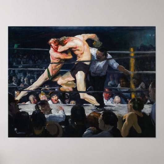Stag an Sharkey's | George Bellows | Poster (Vorne)