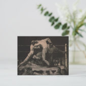 Stag an Sharkey's Postkarte (Stehend Vorderseite)