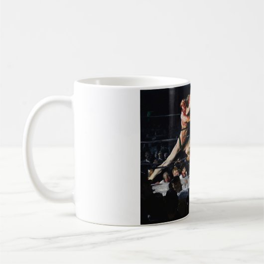 Stag an Sharkey's von George Bellows Kaffeetasse (Links)