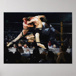 Stag an Sharkey's von George Bellows Poster