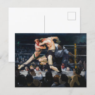 Stag at Sharkey's George Bellows Postkarte