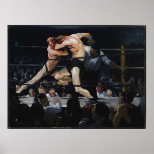 Stag at Sharkey's von George Bellows (1909) Poster