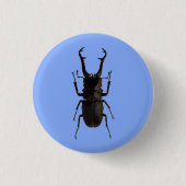 Stag Beetle Button (Vorderseite)