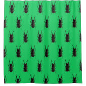 Stag Beetle Duschvorhang (Vorderseite)