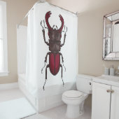Stag beetle duschvorhang (Beispiel)