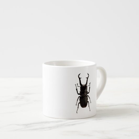 Stag Beetle Espressotasse (Vorderseite Rechts)