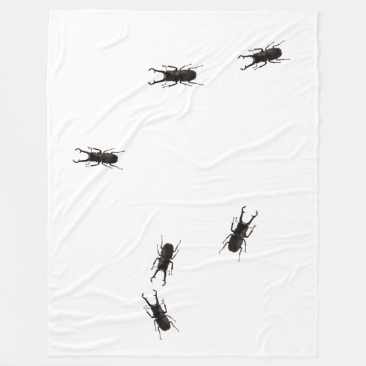Stag Beetle Fleecedecke (Vorderseite)