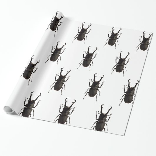 Stag Beetle Geschenkpapier (Ungerollt)