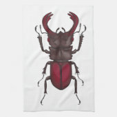 Stag beetle geschirrtuch (Vertikal)