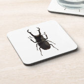 Stag Beetle Getränkeuntersetzer (Linke Seite)