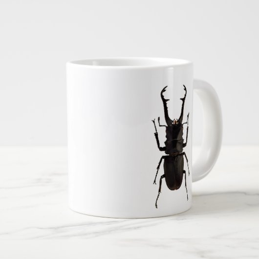 Stag Beetle Jumbo-Tasse (Vorderseite Rechts)