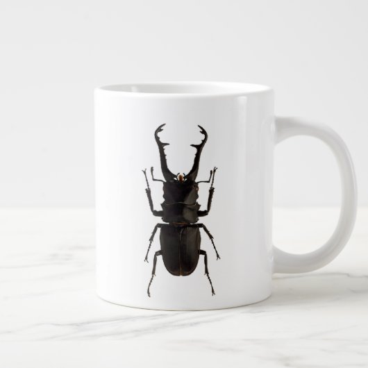 Stag Beetle Jumbo-Tasse (Rechts)