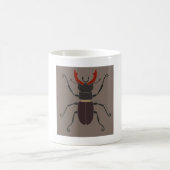Stag Beetle Kaffeetasse (Mittel)