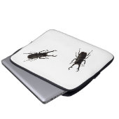 Stag Beetle Laptopschutzhülle (Vorne Knopf)