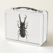 Stag Beetle Metall Brotdose (Rückseite)