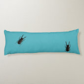 Stag Beetle Seitenschläferkissen (Rückseite)