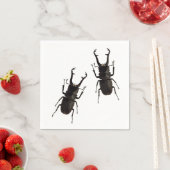 Stag Beetle Serviette (Beispiel)