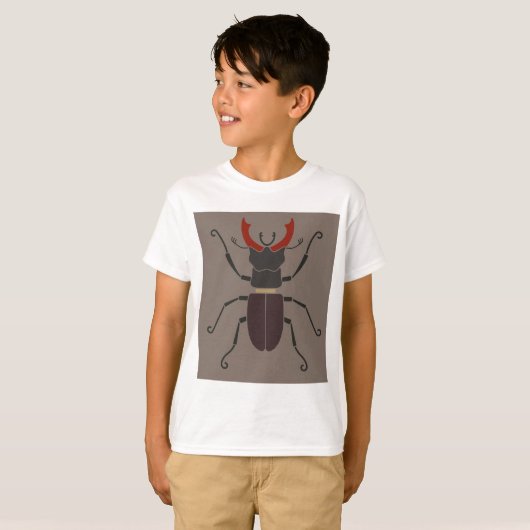 Stag Beetle T-Shirt (Vorne ganz)