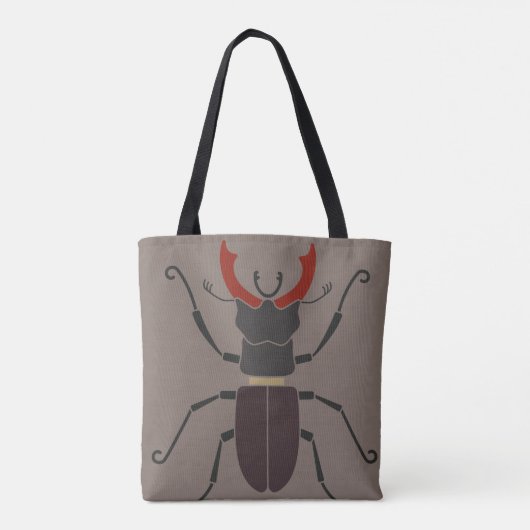 Stag Beetle Tasche (Rückseite)
