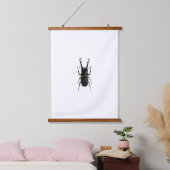 Stag Beetle Wandteppich Mit Holzrahmen (Schlafzimmer)