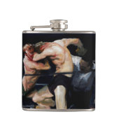 Stag bei Sharkey's 1909 Flachmann (Vorderseite)