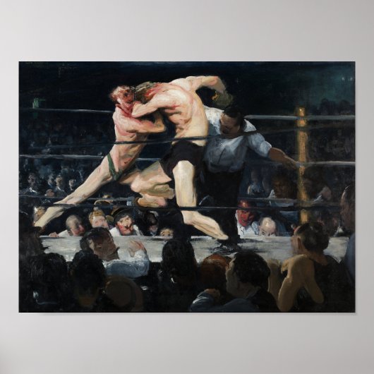 Stag bei Sharkey's - George Bellows Poster (Vorne)